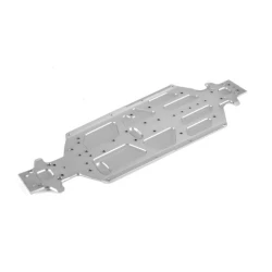 XB8E'26 ALU CHASSIS FOR NARROW & LOWER BATTERY POSITION - SWISS 7075 T6 (3MM)