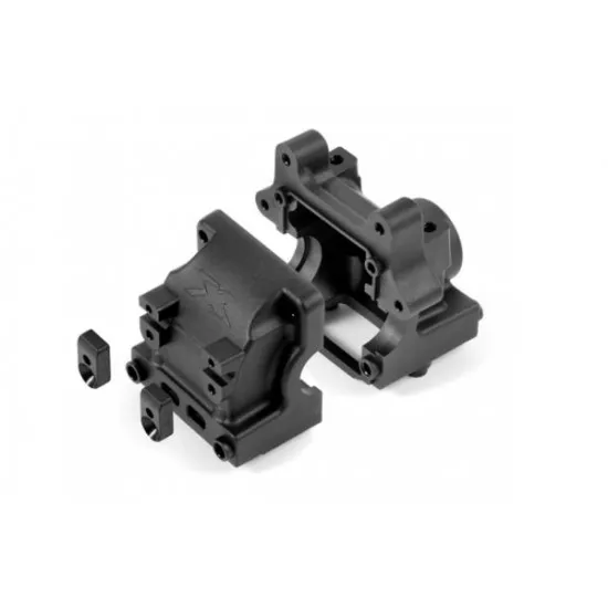 XB8'16 DIFF BULKHEAD BLOCK SET FRONT/REAR, X352006