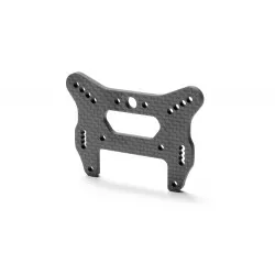 GTX8.3 GRAPHITE FRONT SHOCK TOWER - CNC MACHINED 3.5MM
