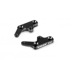 Xb8 Alu Steering Kingpin Plate - Swiss 7075 T6 - 10Ø (L+R)