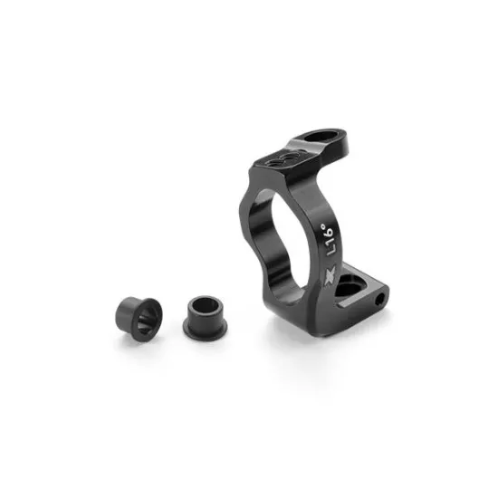 ALU CASTER BLOCK 16° LEFT - SWISS 7075 T6