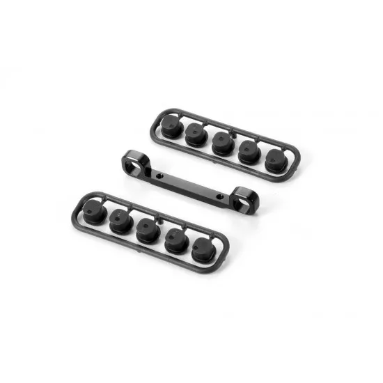 Xb8 Alu Front Upper Arm Holder (6Mm) - Swiss 7075 T6, X352333