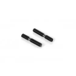 Adj. Turnbuckle M5 L/R 28 Mm - Hudy Spring Steel (2), X352623