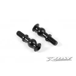 XB808 BALL STUD 6.8MM WITH BACKSTOP L=8MM - M4 (2), X352654
