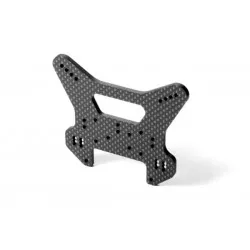XB8 GRAPHITE REAR SHOCK TOWER - CNC MACHINED 3.5 MM, X353052