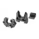 CENTER DIFF MOUNTING PLATE SET - GRAPHITE