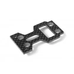 GTXE GRAPHITE CENTER MOUNTING PLATE 2.5MM, #X354251