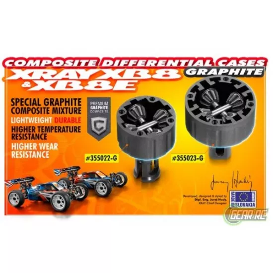 CENTER DIFFERENTIAL CASE - V2 - GRAPHITE