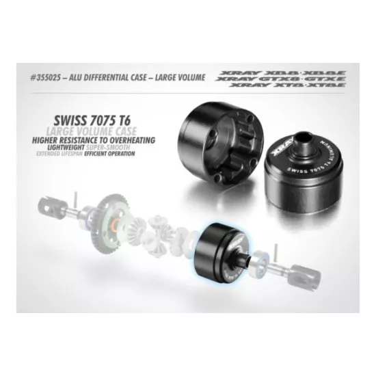 Alu Differential Case - Swiss 7075 T6