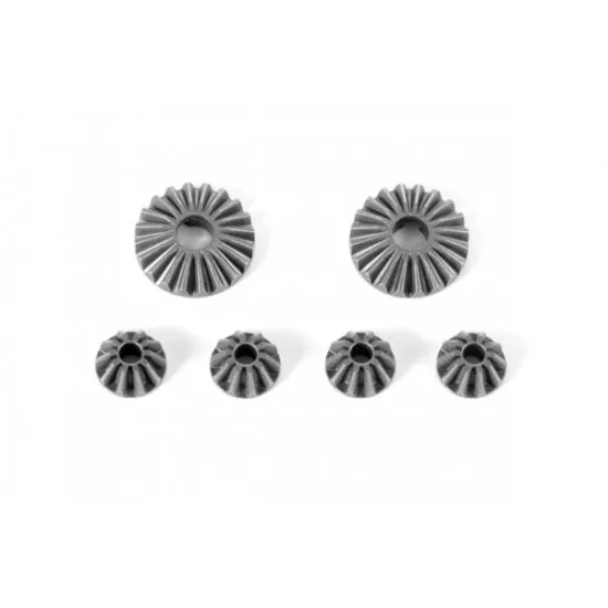 STEEL DIFF BEVEL & SATELLITE GEARS - V2 (2+4)