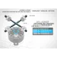 Extreme Heat Resistant Center Alu Diff Pin With Inserts (2+4)
