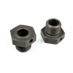 ALU WHEEL AXLE - BLACK COATED (2)