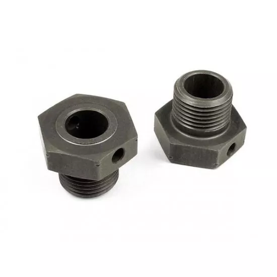 ALU WHEEL AXLE - BLACK COATED (2)