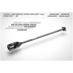 Rear Universal Central Drive 115Mm Shaft - Hudy Spring Steel - Set