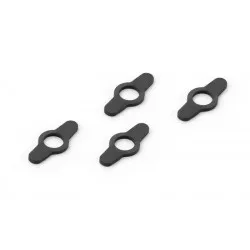 XB8 SHOCK RUBBER VALVE 4pcs