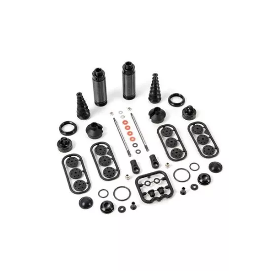 XT9 REAR SHOCK ABSORBERS + BOOTS COMPLETE SET (2), X358210