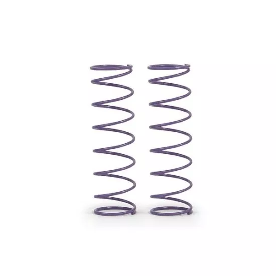 Xray XB808 Rear Spring Set C = 0.65 Violet (2)