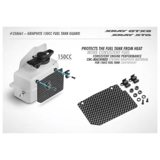 Graphite 150CC Fuel Tank Guard