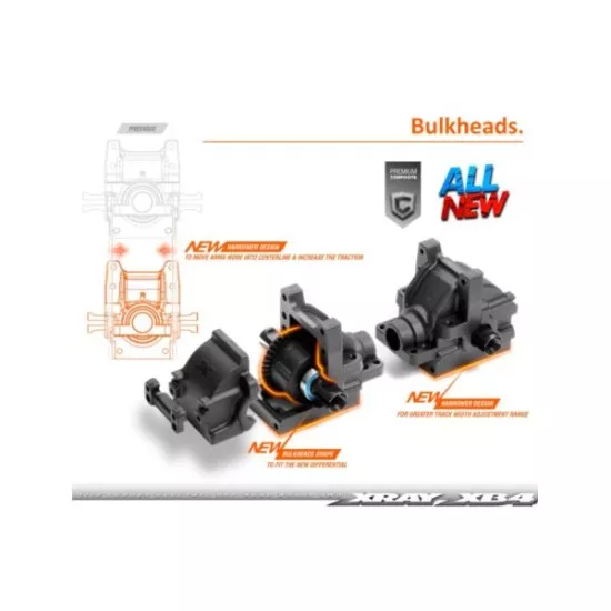 Xray Xb4 2020 - 4Wd 1/10 Electric Off-Road Car
