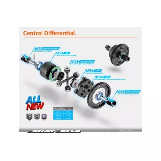 Xray Xb4 2020 - 4Wd 1/10 Electric Off-Road Car