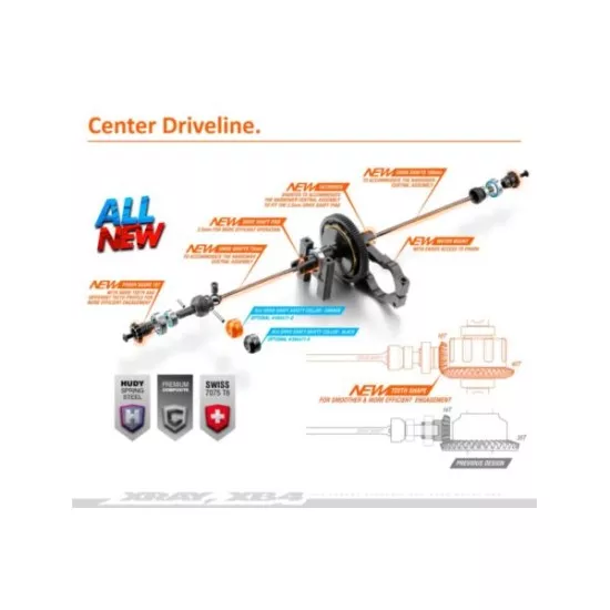 Xray Xb4 2020 - 4Wd 1/10 Electric Off-Road Car