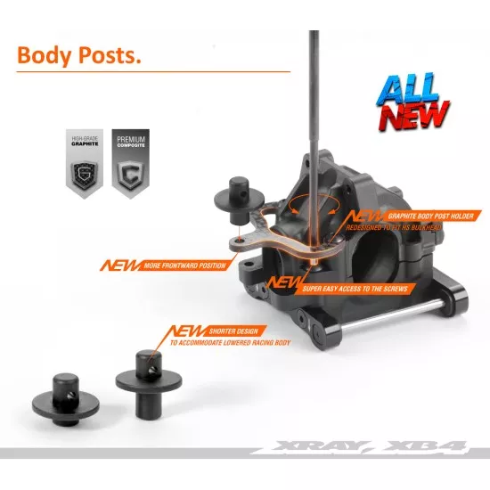 Xray Xb4C'21 - 4Wd 1/10 Electric Off-Road Car - Carpet Edition