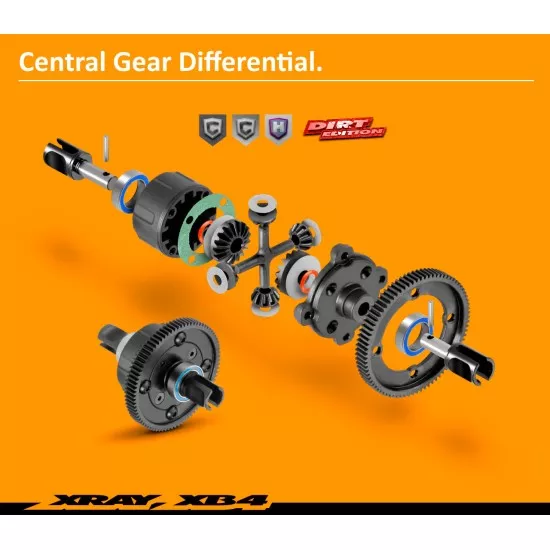 Xray Xb4C'21 - 4Wd 1/10 Electric Off-Road Car - Carpet Edition