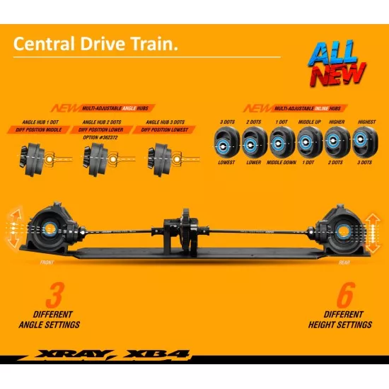 Xray Xb4C'21 - 4Wd 1/10 Electric Off-Road Car - Carpet Edition
