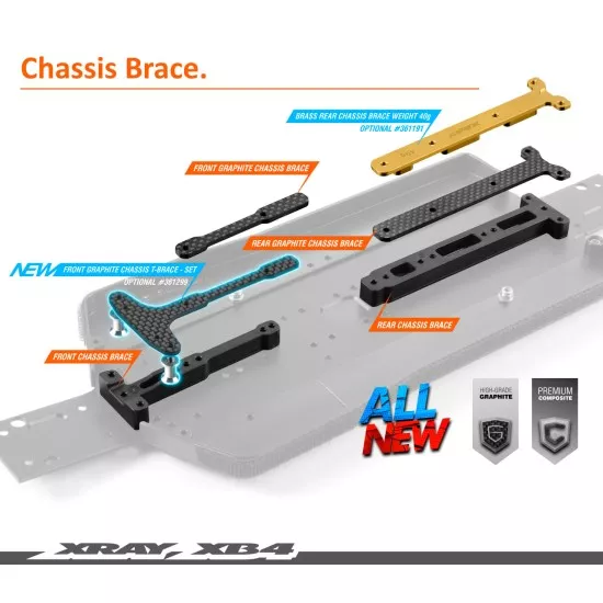 Xray Xb4C'21 - 4Wd 1/10 Electric Off-Road Car - Carpet Edition