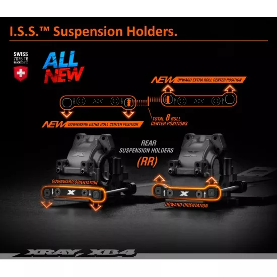 Xray Xb4C'21 - 4Wd 1/10 Electric Off-Road Car - Carpet Edition