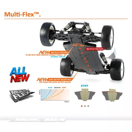 Xray Xb4C'21 - 4Wd 1/10 Electric Off-Road Car - Carpet Edition