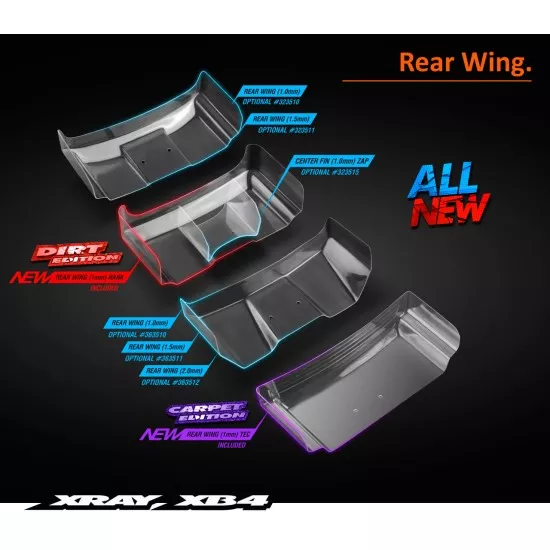 Xray Xb4C'21 - 4Wd 1/10 Electric Off-Road Car - Carpet Edition
