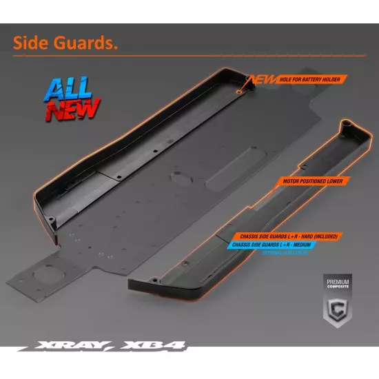 Xray Xb4C'21 - 4Wd 1/10 Electric Off-Road Car - Carpet Edition