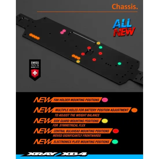 Xray Xb4C 2022 - 4Wd 1/10 Electric Off-Road Car - Dirt Edition