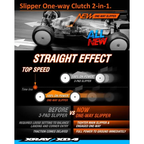 Xray Xb4C 2022 - 4Wd 1/10 Electric Off-Road Car - Dirt Edition