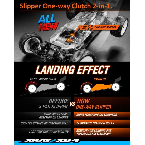 Xray Xb4C 2022 - 4Wd 1/10 Electric Off-Road Car - Dirt Edition