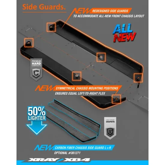 Xray Xb4C 2022 - 4Wd 1/10 Electric Off-Road Car - Dirt Edition