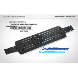 XB4'20 ALU CHASSIS - SWISS 7075 T6 (2.5MM)