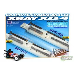 GRAPHITE CHASSIS BRACE UPPER SADDLE PACK (2), X361169