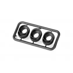 COMPOSITE INLINE HUB FOR BEVEL DRIVE GEAR - REAR HS BULKHEAD - 1+2+3 DOTS