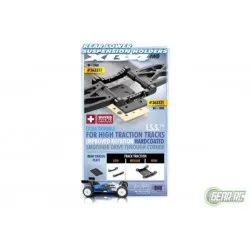 Alu Rear Lower Susp. Holder +2 - Front - 7075 T6 (5mm), X363311