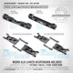 ALU LOWER SUSP. HOLDER WIDE FOR HORIZONTAL SPLIT BULKHEAD (HS) - REAR-REAR