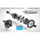 GEAR CENTER DIFFERENTIAL - LARGE VOLUME - SET