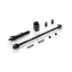 Ecs Front Drive Shaft 81Mm With 2.5Mm Pin - Hudy Spring Steel - Set