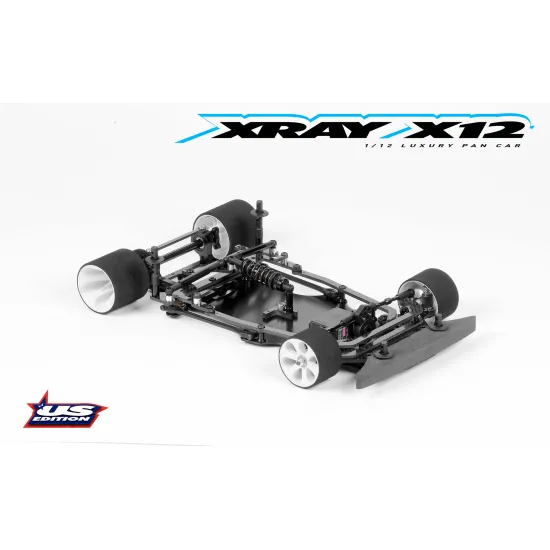 Xray X12 2023 Us Specs - 1/12 Pan Car ( vervangende nummer X370019 / X370020 )