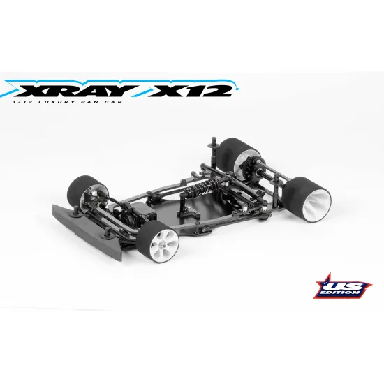 Xray X12 2023 Us Specs - 1/12 Pan Car ( vervangende nummer X370019 / X370020 )