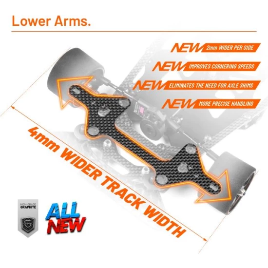 Xray x12 2024 eu specificaties - 1/12 pan auto