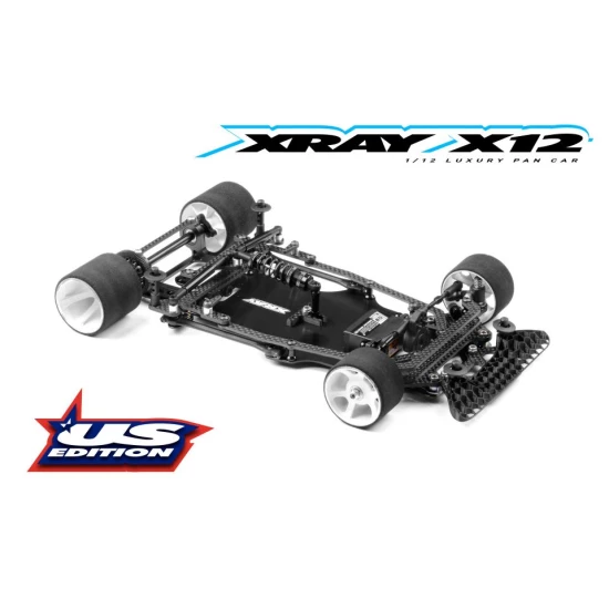 Xray x12 2024 us specificaties - 1/12 pan auto