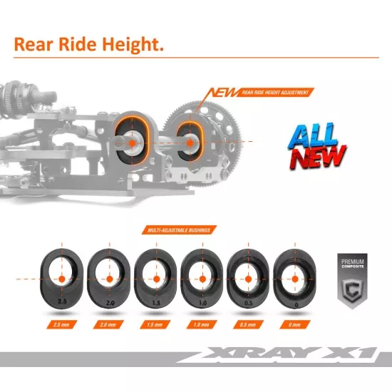Xray X1 2021 Luxury 1/10 Formula bouwdoos