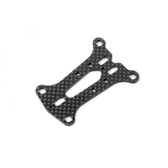 X1'19 GRAPHITE ARM MOUNT PLATE - WIDE TRACK-WIDTH - 2.5MM